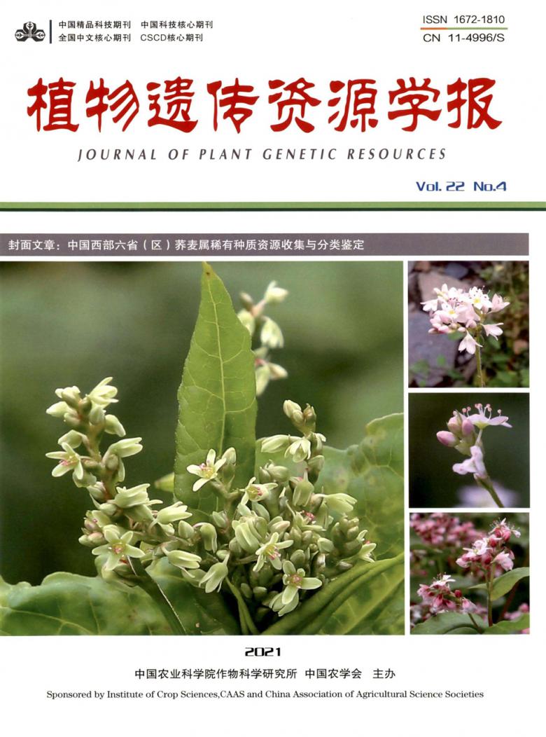 植物遗传资源科学杂志