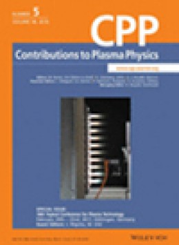 Contributions To Plasma Physics