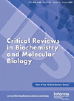 Critical Reviews In Biochemistry And Molecular Biology