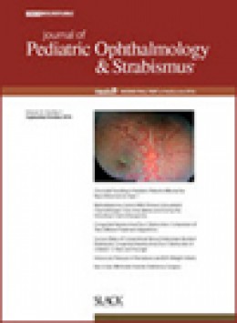 Journal Of Pediatric Ophthalmology & Strabismus