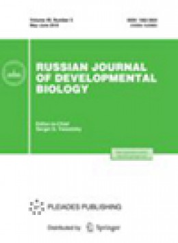 Russian Journal Of Developmental Biology