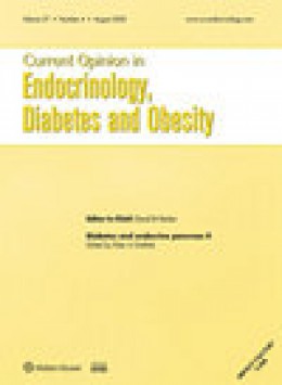 Current Opinion In Endocrinology Diabetes And Obesity