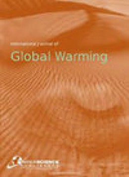 International Journal Of Global Warming