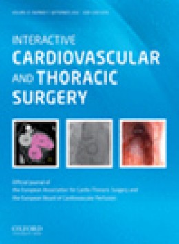 Interactive Cardiovascular And Thoracic Surgery
