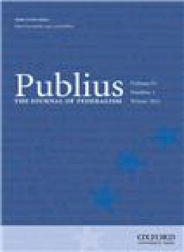 Publius-the Journal Of Federalism