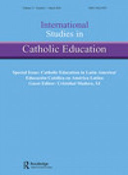 International Studies In Catholic Education