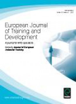 European Journal Of Training And Development