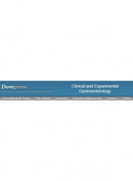 Clinical And Experimental Gastroenterology