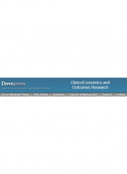 Clinicoeconomics And Outcomes Research