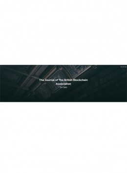 Journal Of The British Blockchain Association