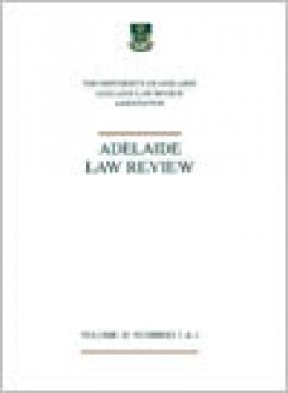 Adelaide Law Review