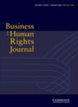 Business And Human Rights Journal