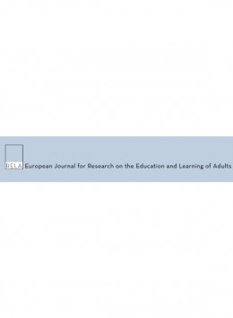 European Journal For Research On The Education And Learning Of Adults
