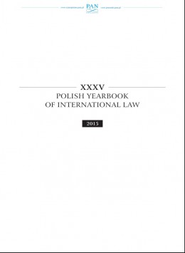 Polish Yearbook Of International Law