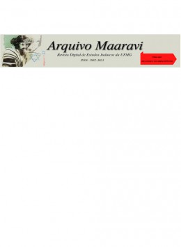 Arquivo Maaravi-revista Digital De Estudos Judaicos Da Ufmg