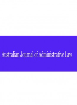 Australian Journal Of Administrative Law