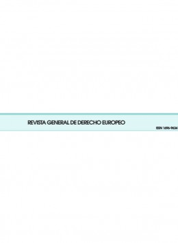 Revista General De Derecho Europeo