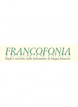 Francofonia-studi E Ricerche Sulle Letterature Di Lingua Francese