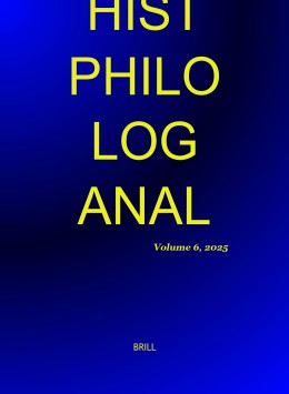 History Of Philosophy & Logical Analysis