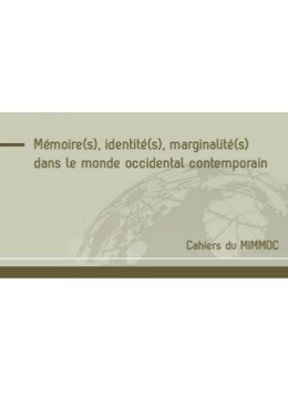 Memoires Identites Marginalites Dans Le Monde Occidental Contemporain